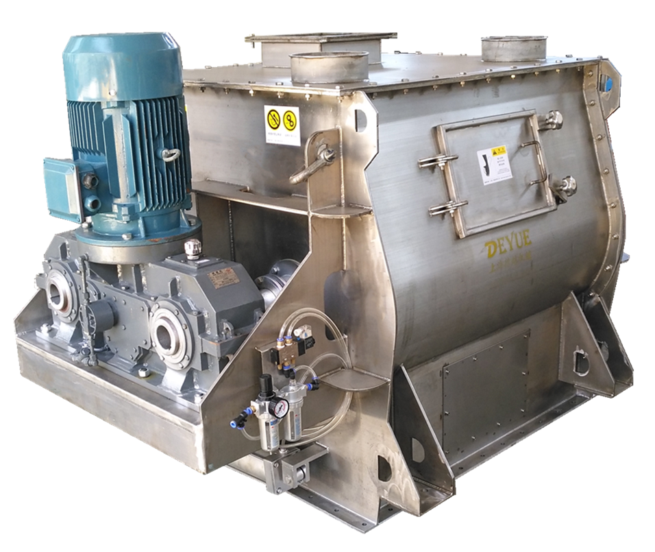 DJH雙軸槳葉混合機(圖1) DJH雙軸槳葉混合機(圖1)