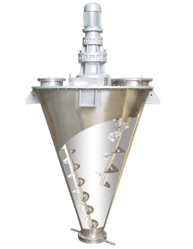 DSHL錐形螺旋混合機(圖1) DSHL錐形螺旋混合機(圖1)